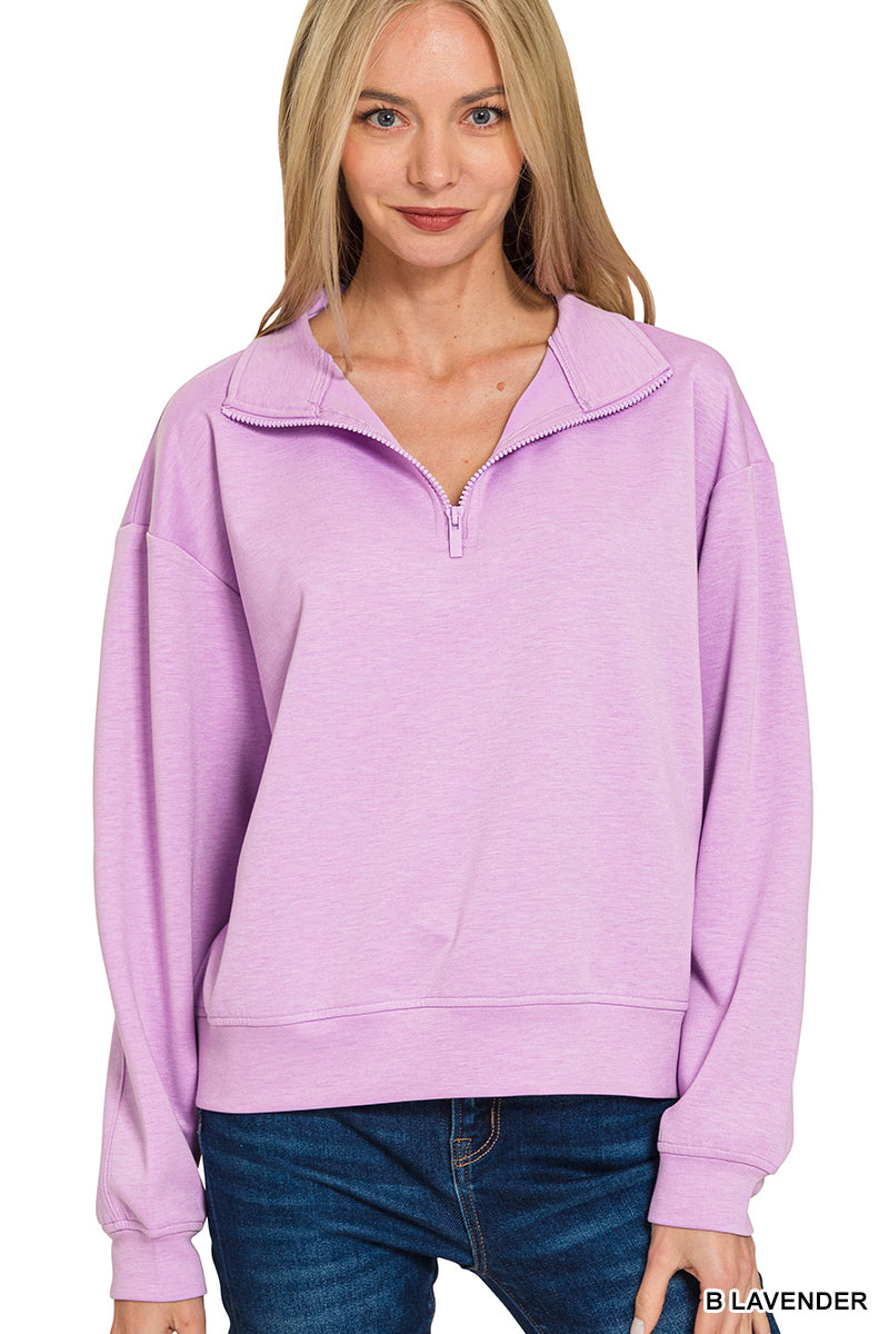 Scuba Half Zip Sweatshirt