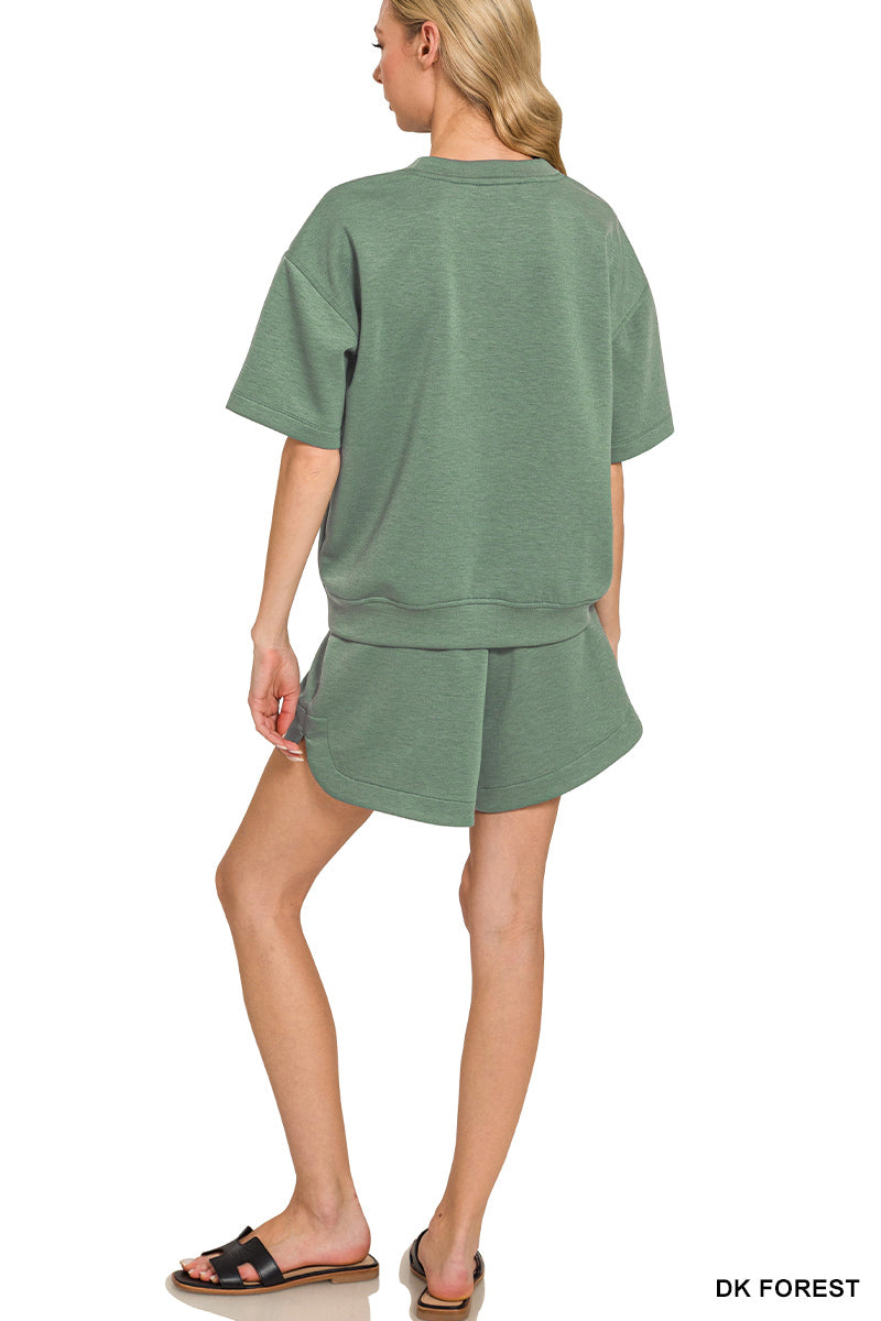 Scuba Short Sleeve and Shorts Set