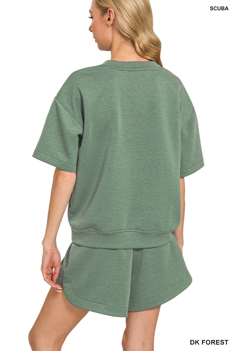 Scuba Short Sleeve and Shorts Set