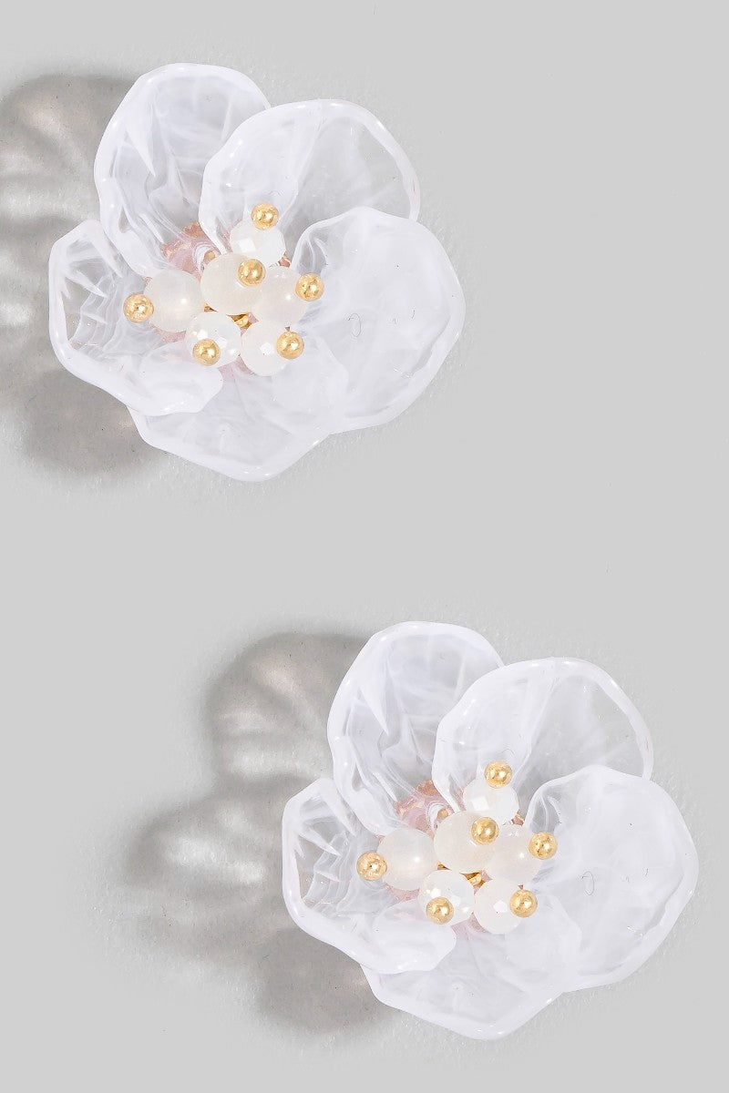 Flower Stud Earring