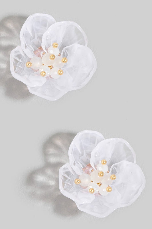 Flower Stud Earring