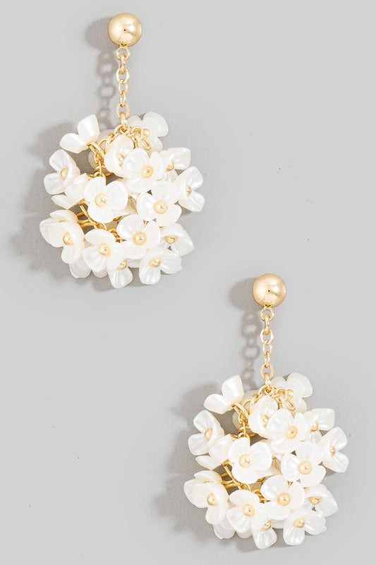 Mini Acrylic Cluster Earrings