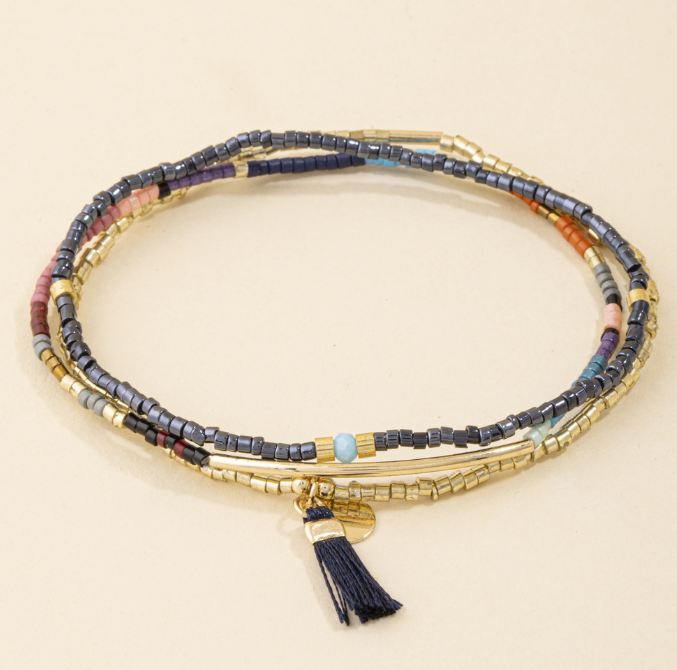 Dainty Seed Beed with Tassel