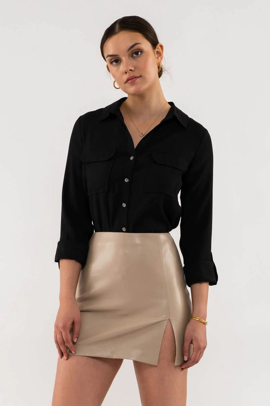 Collared Button Up Shirt