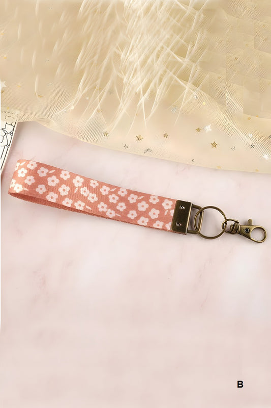 Trendy Design Wristlet Keychain