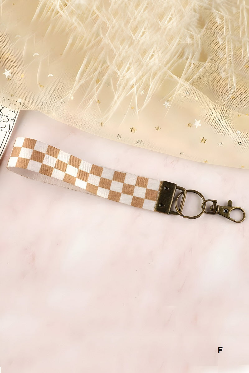 Trendy Design Wristlet Keychain