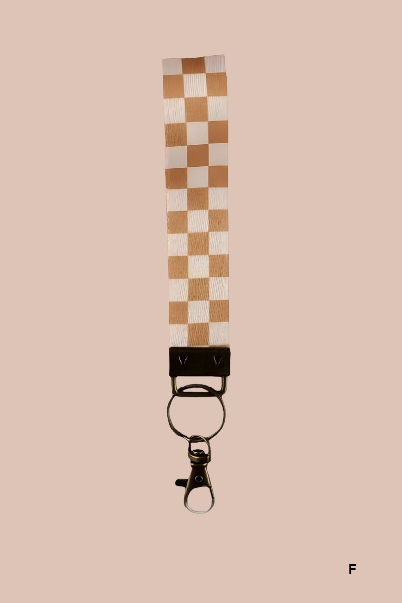 Trendy Design Wristlet Keychain