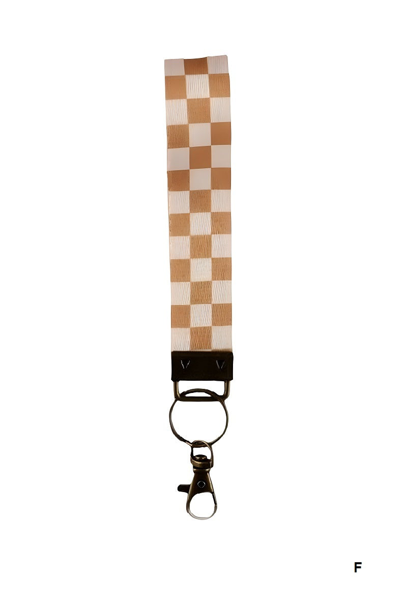 Trendy Design Wristlet Keychain