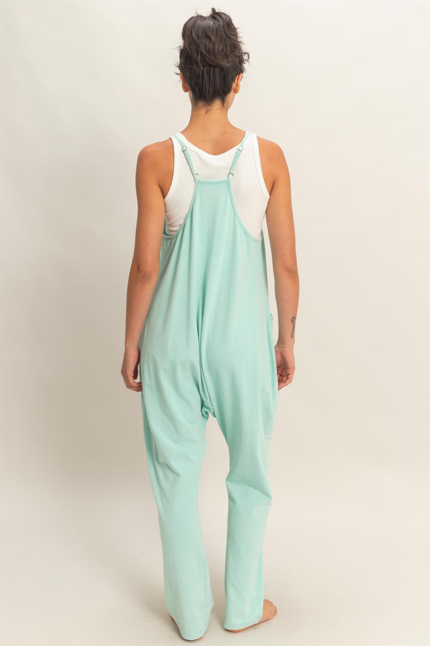 Mineral Wash Cami Jumpsuit