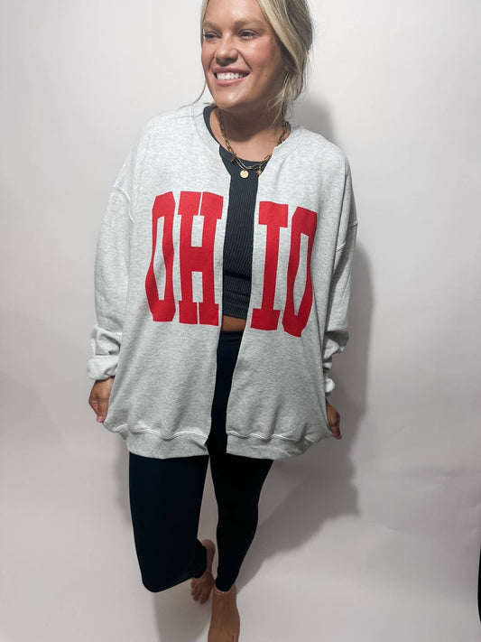 OHIO Sweathirt Cardigan