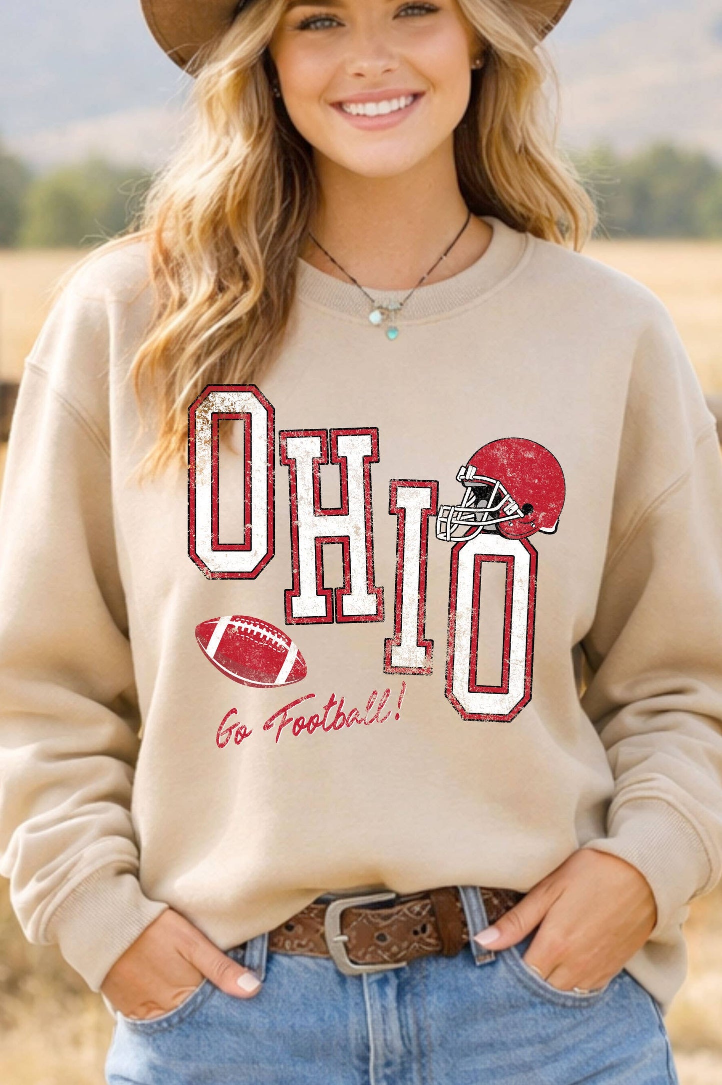 Ohio Graphic Brushed Sweatshirt