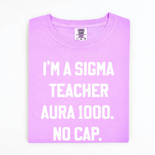 Sigma Teacher Graphic Tee
