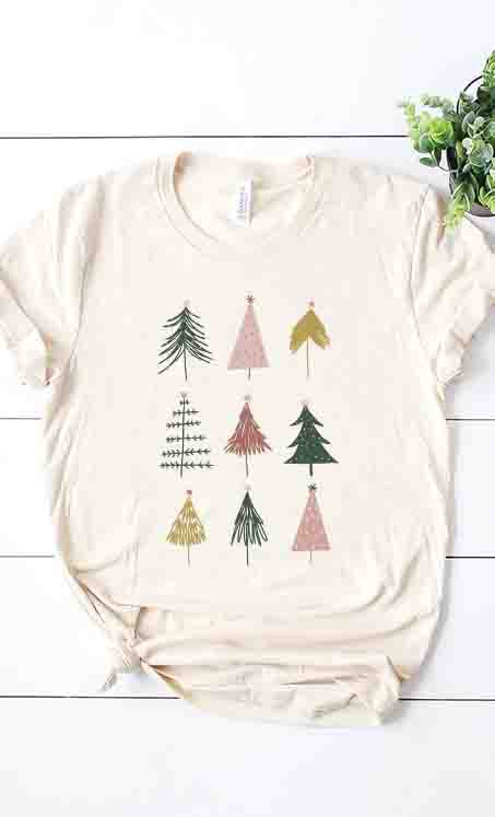 Christmas Trees Graphic Tee