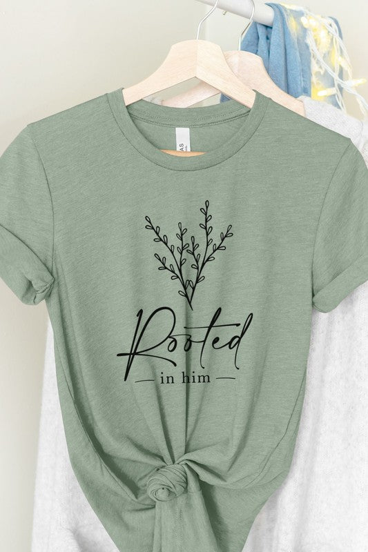 Rooted In Him Graphic Tee