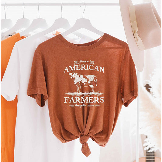 Devoted to American Farmers Graphic Tee