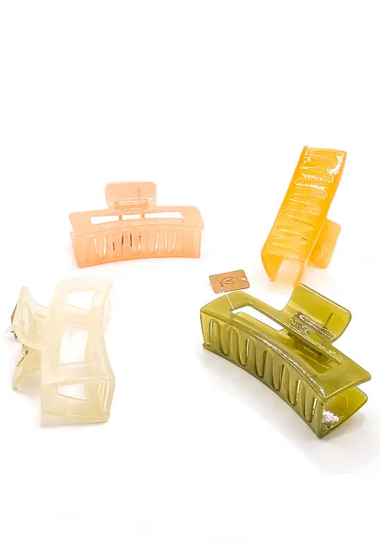 Guava Jelly Large Claw Clips