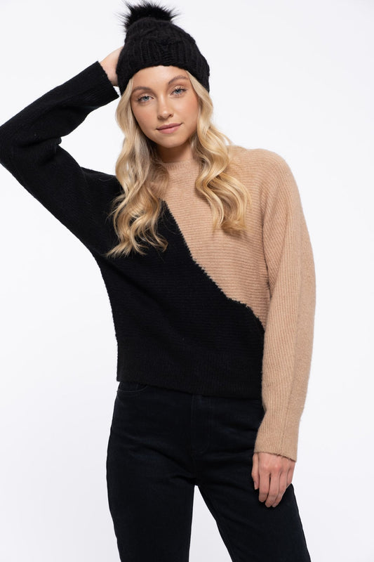 Asymmetrical Pullover Sweater