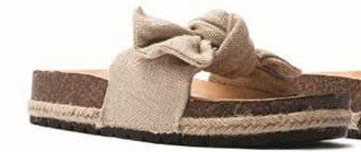 Haidy Beige Bow Sandal