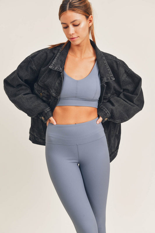 Boxy Cut Denim Jacket