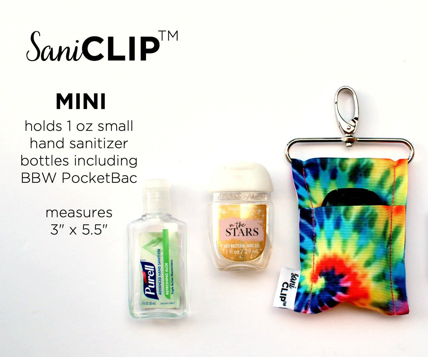 Mini Sanitizer Holder- "SaniClip"