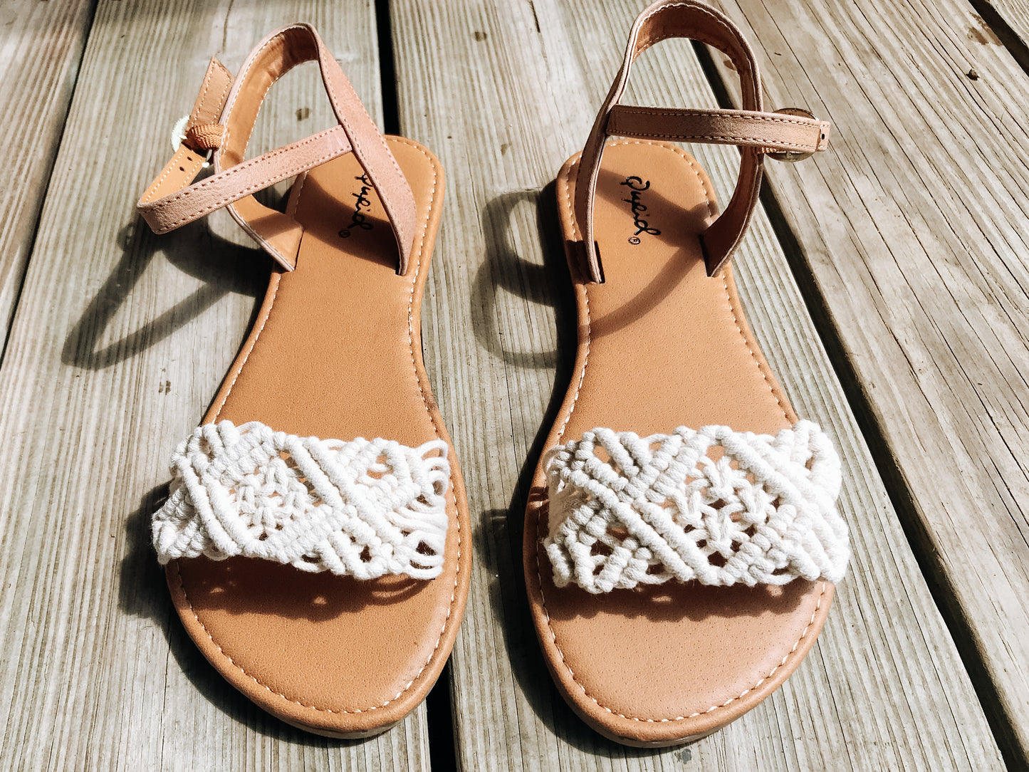 Athena Crochet Sandal